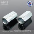 HIgh quality DIN6334 hex long nut coupling nut